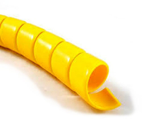 Ochranná plastová spirála 12-16mm žlutá