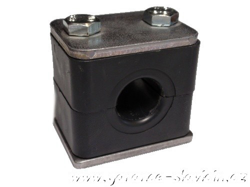 Image pro obrázek produktu Držák trubek a hadic 1x díra 10mm