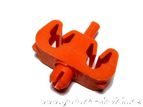 Image pro obrázek produktu Držák brzdových trubek 2x 4.75mm