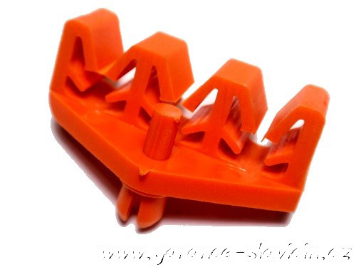 Image pro obrázek produktu Držák brzdových trubek 3x 4.75mm až 6,00mm